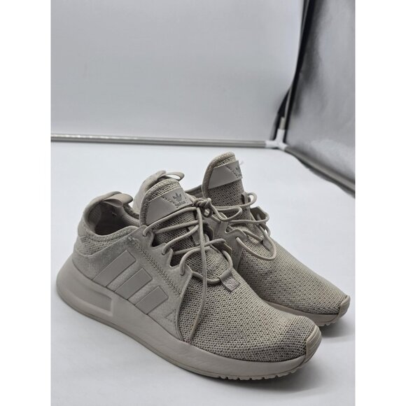 adidas Other - Adidas Originals Running Shoes boys 4 Beige x plr j Mesh Damaged Sneakers EE9876